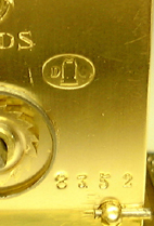 Drocourt carriage clock mark